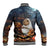 Capy-Boo-Ra Halloween Personalized Baseball Jacket Capybara Funny Spooky Ghost LT9 - Wonder Print Shop