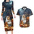 Capy-Boo-Ra Halloween Personalized Couples Matching Long Sleeve Bodycon Dress and Hawaiian Shirt Capybara Funny Spooky Ghost LT9 - Wonder Print Shop
