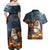 Capy-Boo-Ra Halloween Personalized Couples Matching Off Shoulder Maxi Dress and Hawaiian Shirt Capybara Funny Spooky Ghost LT9 - Wonder Print Shop