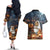 Capy-Boo-Ra Halloween Personalized Couples Matching Off The Shoulder Long Sleeve Dress and Hawaiian Shirt Capybara Funny Spooky Ghost LT9 - Wonder Print Shop