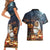 Capy-Boo-Ra Halloween Personalized Couples Matching Short Sleeve Bodycon Dress and Hawaiian Shirt Capybara Funny Spooky Ghost LT9 - Wonder Print Shop