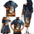 Capy-Boo-Ra Halloween Personalized Family Matching Off The Shoulder Long Sleeve Dress and Hawaiian Shirt Capybara Funny Spooky Ghost - Wonder Print Shop