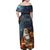 Capy-Boo-Ra Halloween Personalized Family Matching Off Shoulder Maxi Dress and Hawaiian Shirt Capybara Funny Spooky Ghost LT9 - Wonder Print Shop