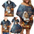 Capy-Boo-Ra Halloween Personalized Family Matching Off Shoulder Short Dress and Hawaiian Shirt Capybara Funny Spooky Ghost LT9 - Wonder Print Shop