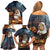 Capy-Boo-Ra Halloween Personalized Family Matching Off Shoulder Short Dress and Hawaiian Shirt Capybara Funny Spooky Ghost LT9 - Wonder Print Shop