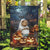 Capy-Boo-Ra Halloween Personalized Garden Flag Capybara Funny Spooky Ghost - Wonder Print Shop