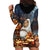 Capy-Boo-Ra Halloween Personalized Hoodie Dress Capybara Funny Spooky Ghost - Wonder Print Shop