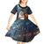 Capy-Boo-Ra Halloween Personalized Kid Short Sleeve Dress Capybara Funny Spooky Ghost - Wonder Print Shop