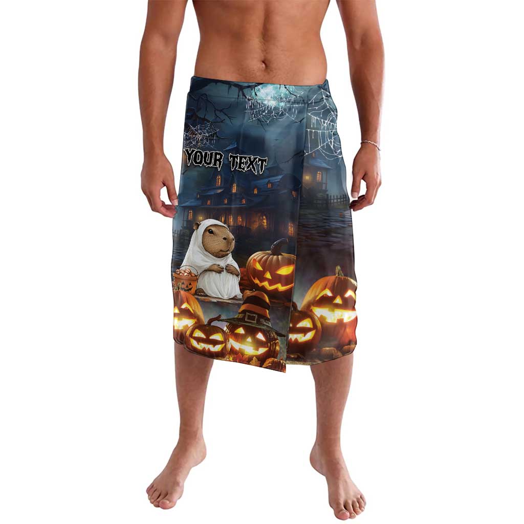 Capy-Boo-Ra Halloween Personalized Lavalava Capybara Funny Spooky Ghost - Wonder Print Shop