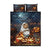 Capy-Boo-Ra Halloween Personalized Quilt Bed Set Capybara Funny Spooky Ghost - Wonder Print Shop