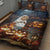Capy-Boo-Ra Halloween Personalized Quilt Bed Set Capybara Funny Spooky Ghost - Wonder Print Shop