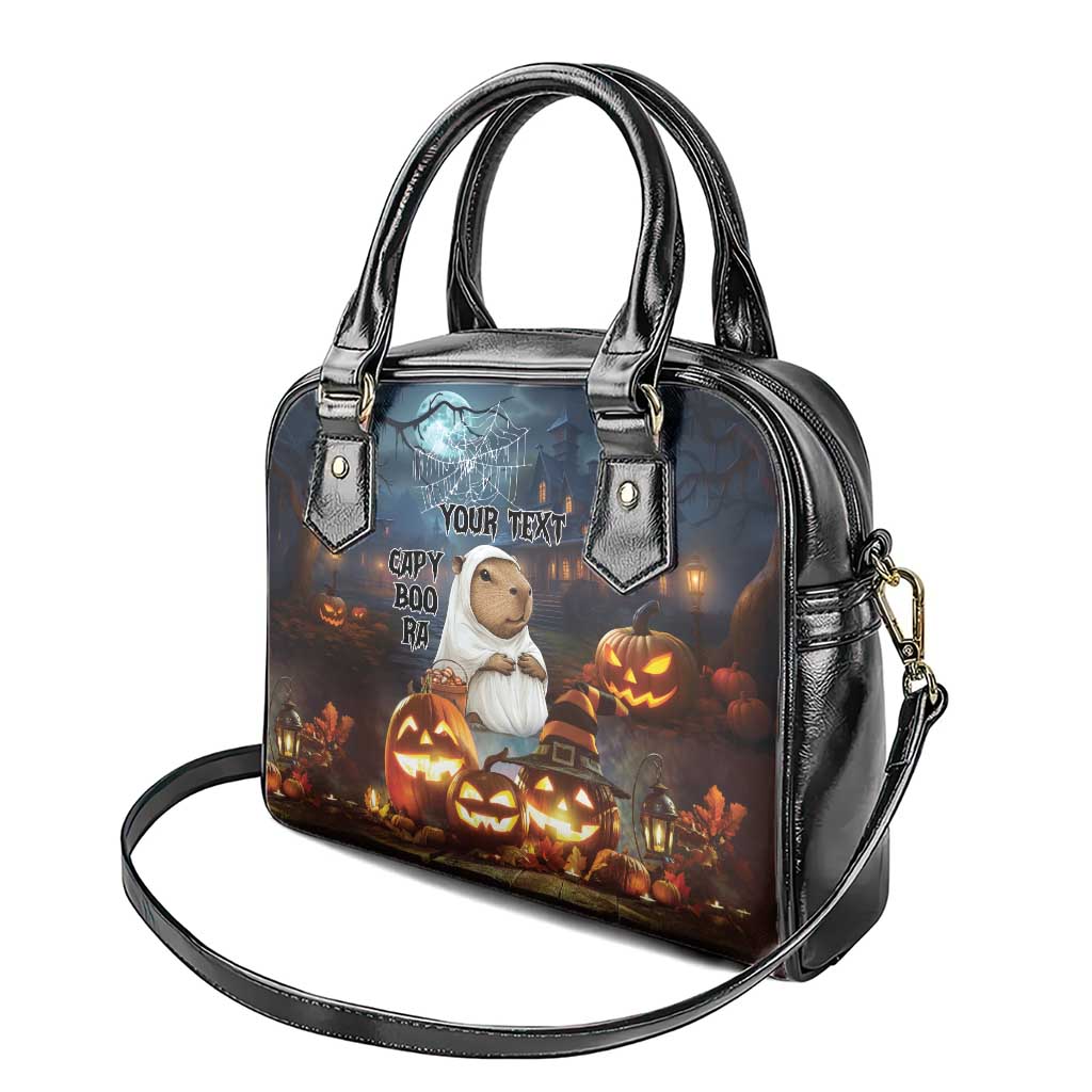 Capy-Boo-Ra Halloween Personalized Shoulder Handbag Capybara Funny Spooky Ghost