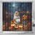 Capy-Boo-Ra Halloween Personalized Shower Curtain Capybara Funny Spooky Ghost