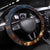 Capy-Boo-Ra Halloween Steering Wheel Cover Capybara Funny Spooky Ghost - Wonder Print Shop