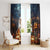 Capy-Boo-Ra Halloween Personalized Window Curtain Capybara Funny Spooky Ghost - Wonder Print Shop