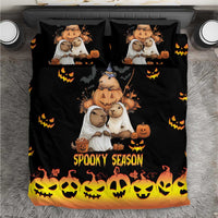 Capy-Boo-Ra Spooky Season Bedding Set LT9 - Wonder Print Shop
