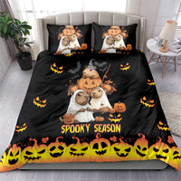 Capy-Boo-Ra Spooky Season Bedding Set LT9 - Wonder Print Shop