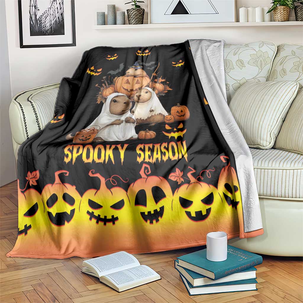 Capy-Boo-Ra Spooky Season Blanket