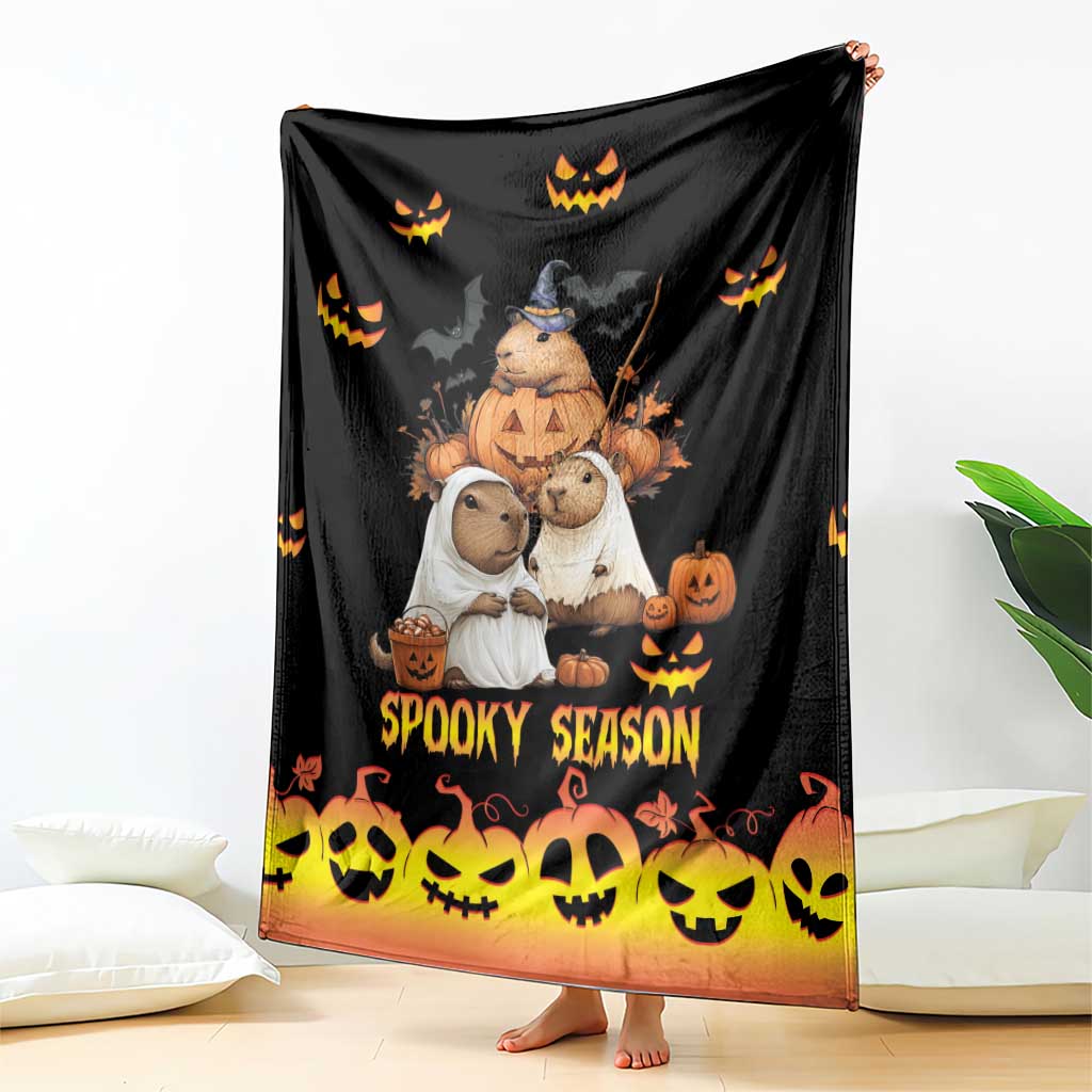 Capy-Boo-Ra Spooky Season Blanket