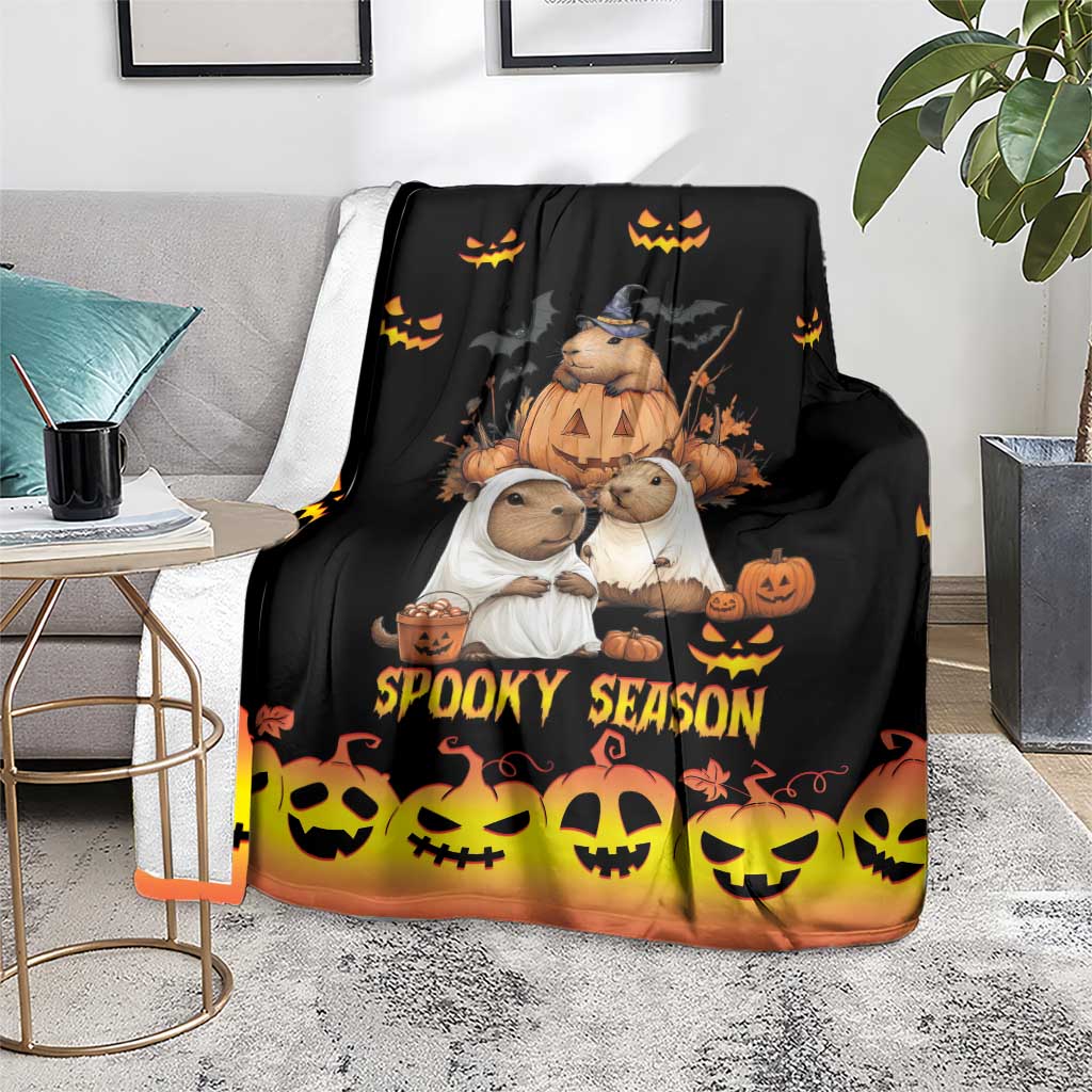 Capy-Boo-Ra Spooky Season Blanket
