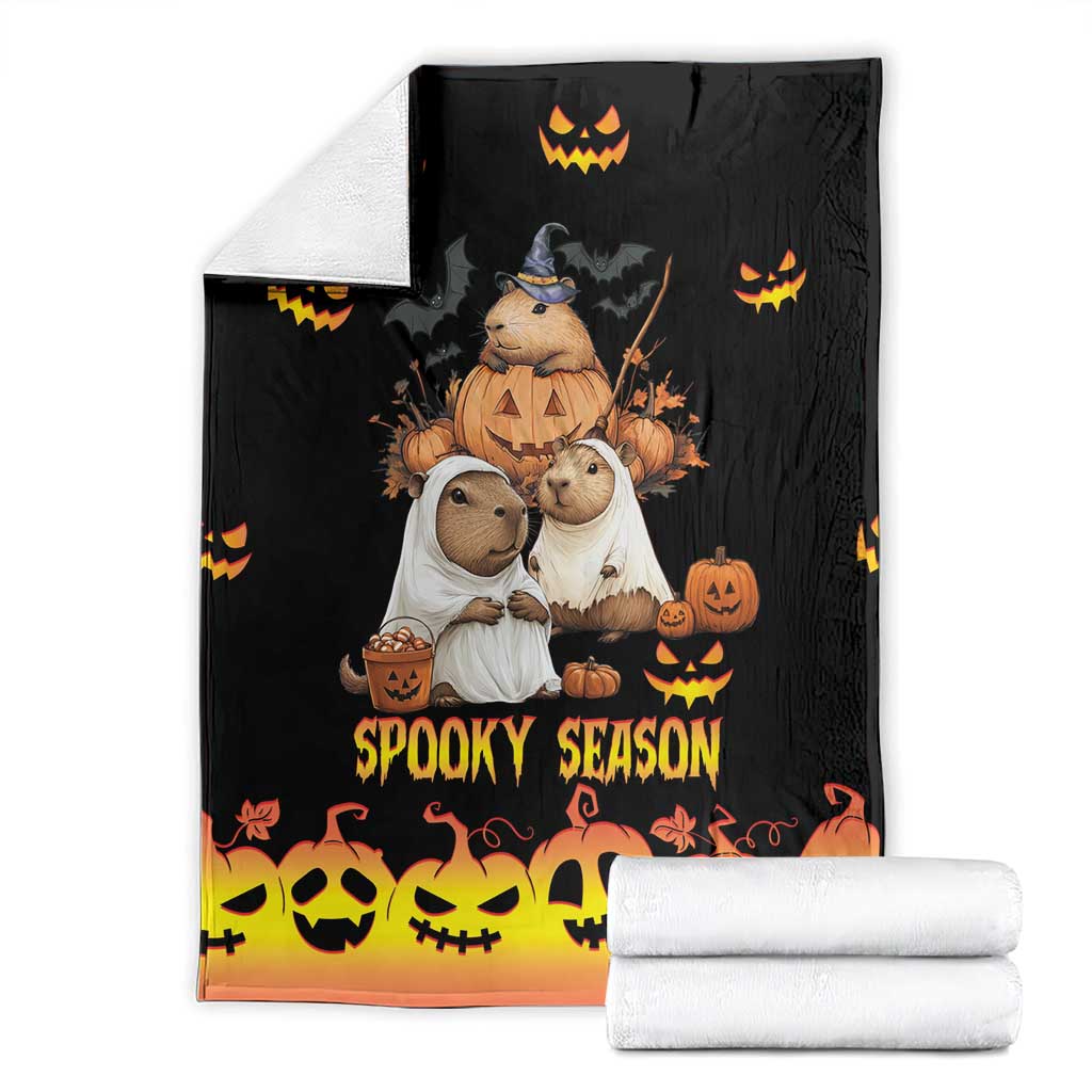 Capy-Boo-Ra Spooky Season Blanket
