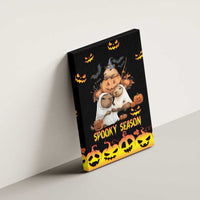 Capy-Boo-Ra Spooky Season Canvas Wall Art LT9 - Wonder Print Shop