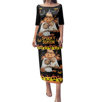 Capy-Boo-Ra Spooky Season Family Matching Puletasi and Hawaiian Shirt - Wonder Print Shop