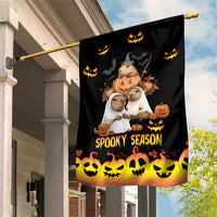 Capy-Boo-Ra Spooky Season Garden Flag - Wonder Print Shop