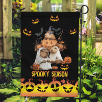 Capy-Boo-Ra Spooky Season Garden Flag - Wonder Print Shop