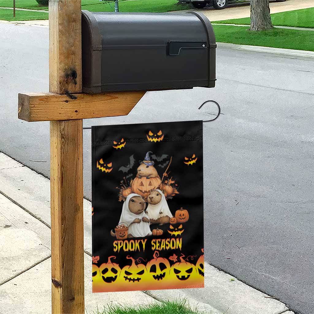 Capy-Boo-Ra Spooky Season Garden Flag - Wonder Print Shop
