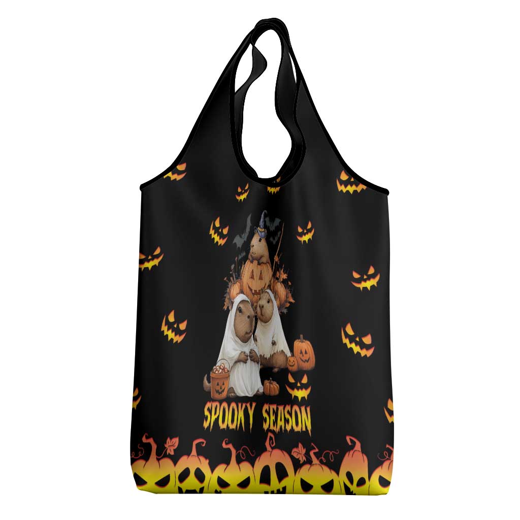 Capy-Boo-Ra Spooky Season Grocery Bag