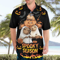 Capy-Boo-Ra Spooky Season Hawaiian Shirt - Wonder Print Shop