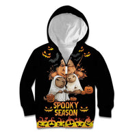 Capy-Boo-Ra Spooky Season Kid Hoodie - Wonder Print Shop