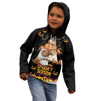 Capy-Boo-Ra Spooky Season Kid Hoodie - Wonder Print Shop