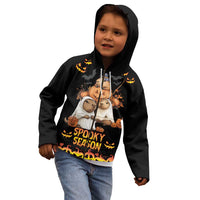 Capy-Boo-Ra Spooky Season Kid Hoodie - Wonder Print Shop