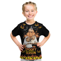 Capy-Boo-Ra Spooky Season Kid T Shirt - Wonder Print Shop