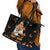 Capy-Boo-Ra Spooky Season Leather Tote Bag - Wonder Print Shop