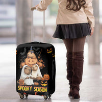 Capy-Boo-Ra Spooky Season Luggage Cover - Wonder Print Shop