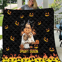 Capy-Boo-Ra Spooky Season Quilt - Wonder Print Shop