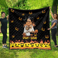 Capy-Boo-Ra Spooky Season Quilt - Wonder Print Shop