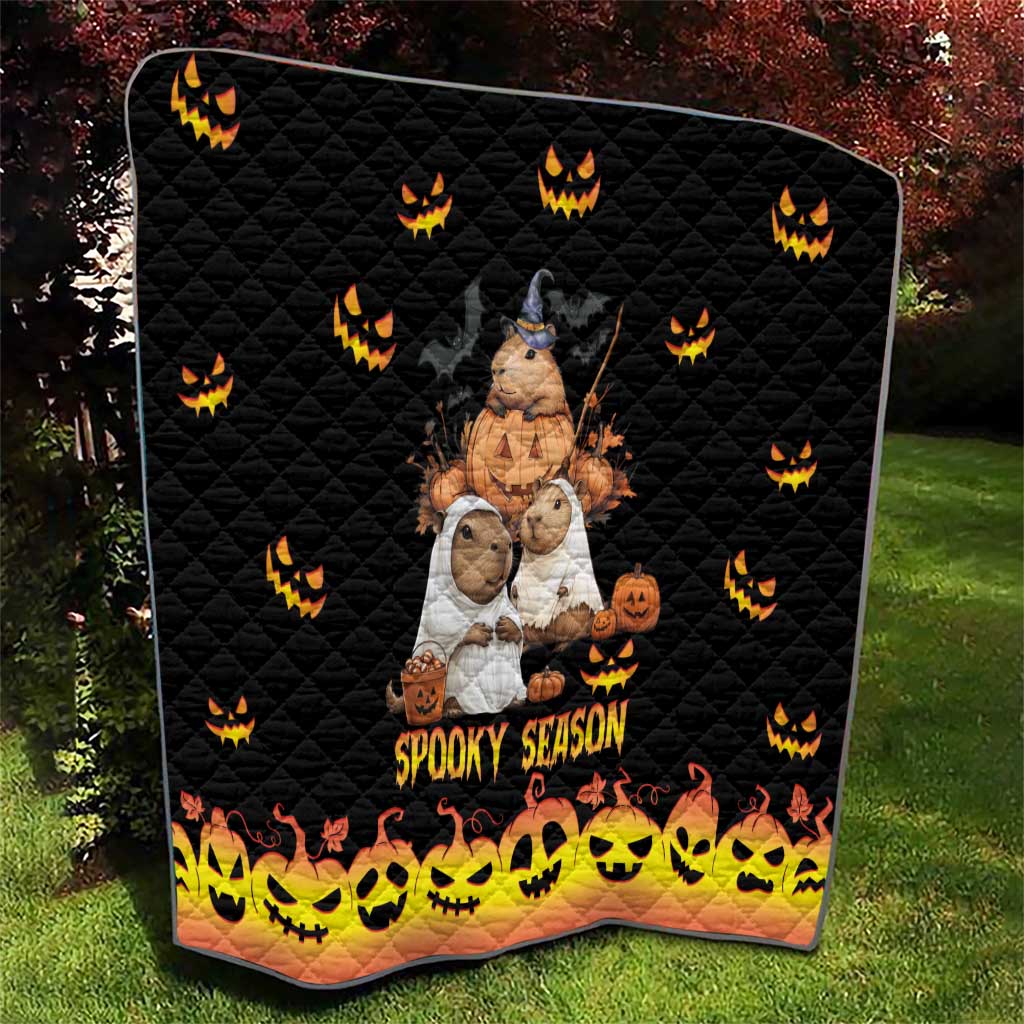 Capy-Boo-Ra Spooky Season Quilt - Wonder Print Shop