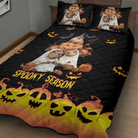 Capy-Boo-Ra Spooky Season Quilt Bed Set - Wonder Print Shop