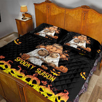 Capy-Boo-Ra Spooky Season Quilt Bed Set - Wonder Print Shop