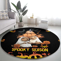 Capy-Boo-Ra Spooky Season Round Carpet