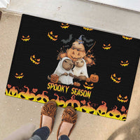 Capy-Boo-Ra Spooky Season Rubber Doormat - Wonder Print Shop