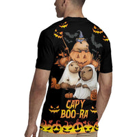 Capy-Boo-Ra Spooky Season Rugby Jersey - Wonder Print Shop