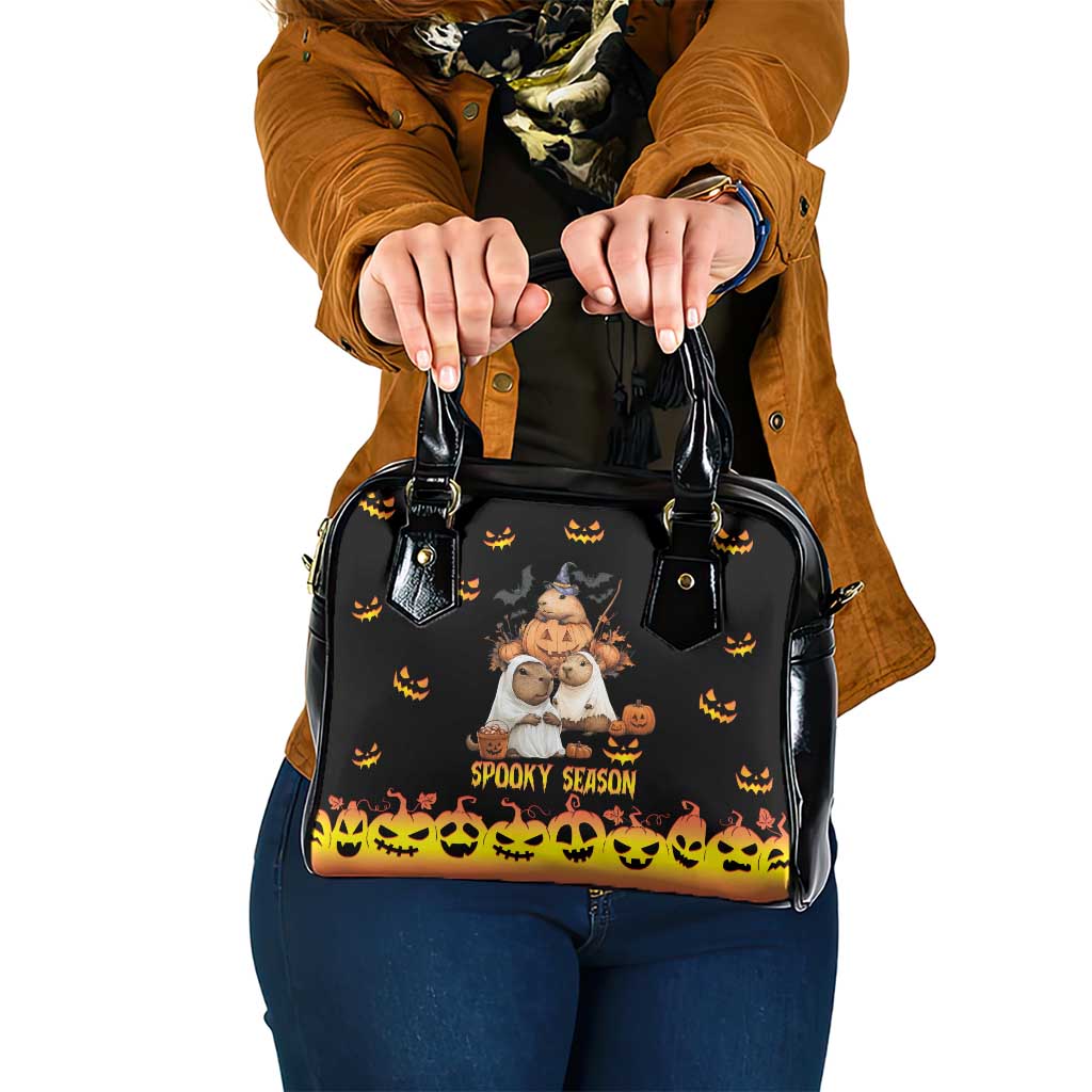 Capy-Boo-Ra Spooky Season Shoulder Handbag