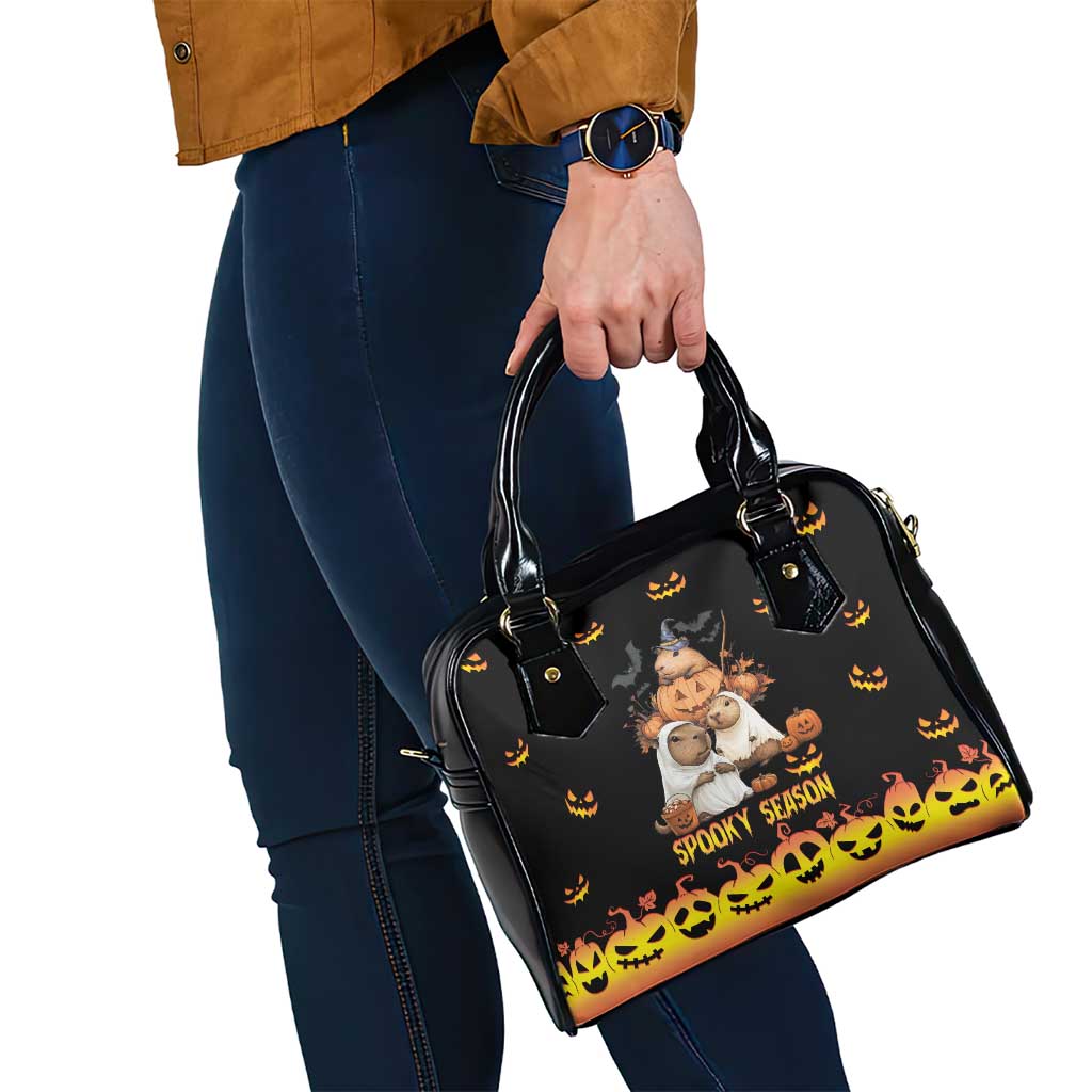 Capy-Boo-Ra Spooky Season Shoulder Handbag