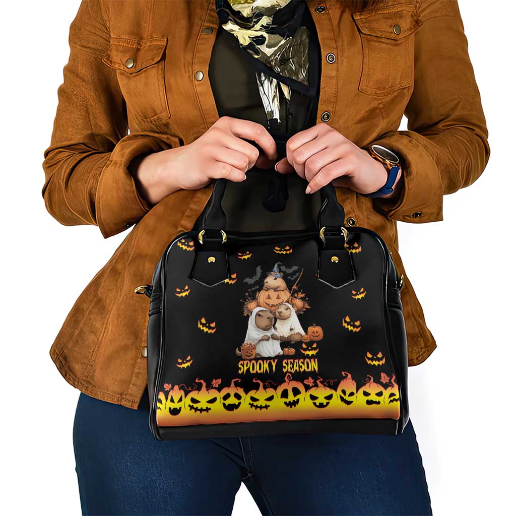 Capy-Boo-Ra Spooky Season Shoulder Handbag
