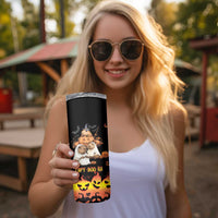 Capy-Boo-ra Spooky Season Skinny Tumbler - Wonder Print Shop